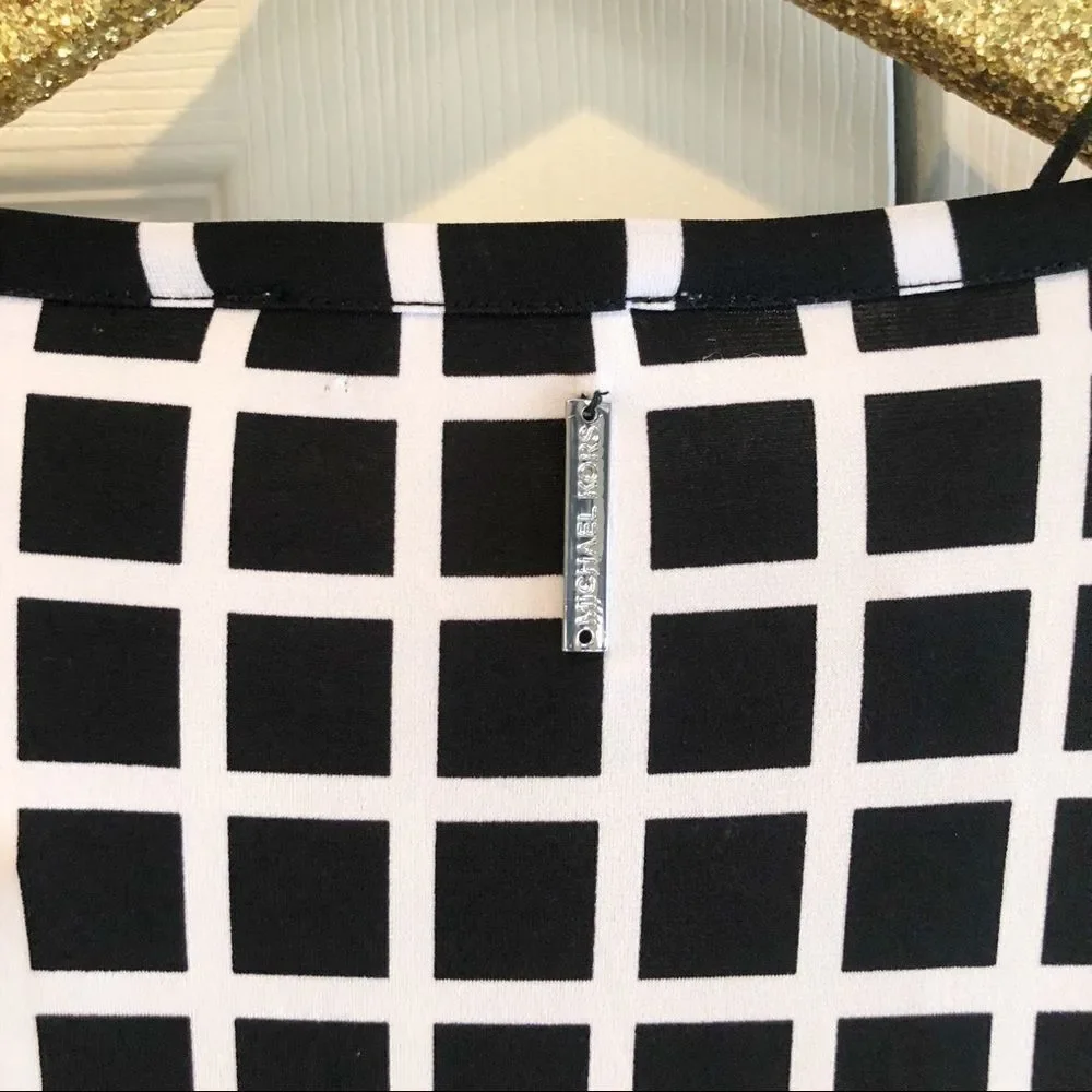 Michael Michael Kors Windowpane 3/4 Dress - Picture 7 of 7